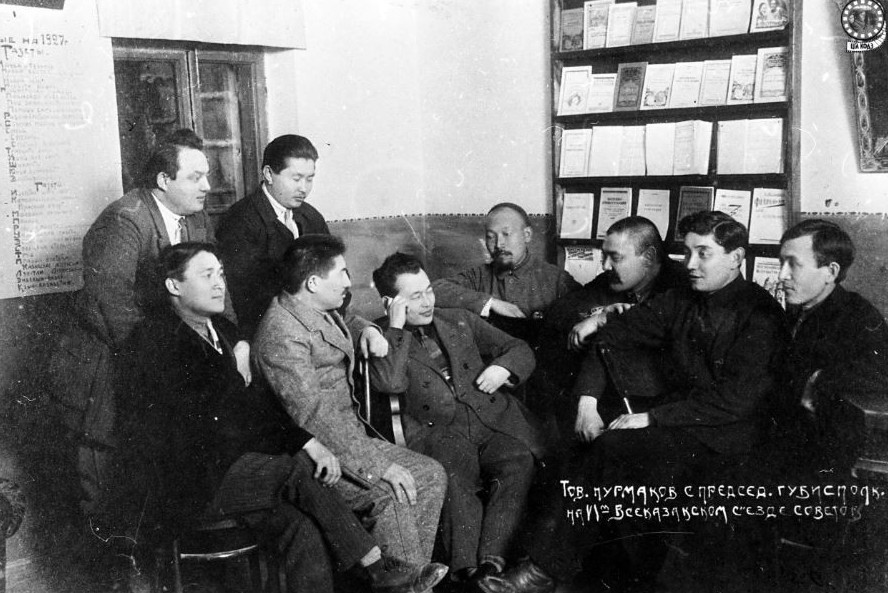 Нығмет Нұрмақов және губатком төрағалары