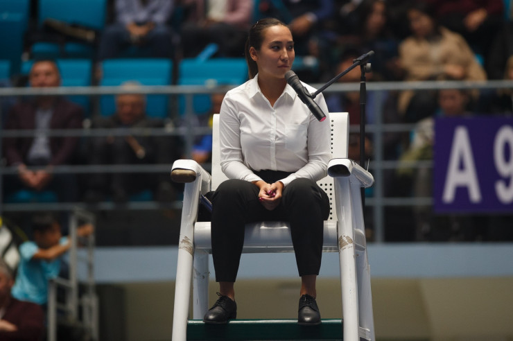 Қазақстандық теннисші финалда қазылық етті