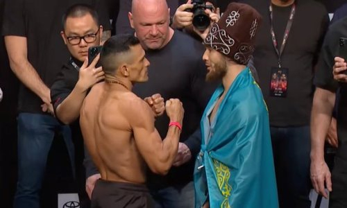 Морозов қарсыласымен көз түйістірді