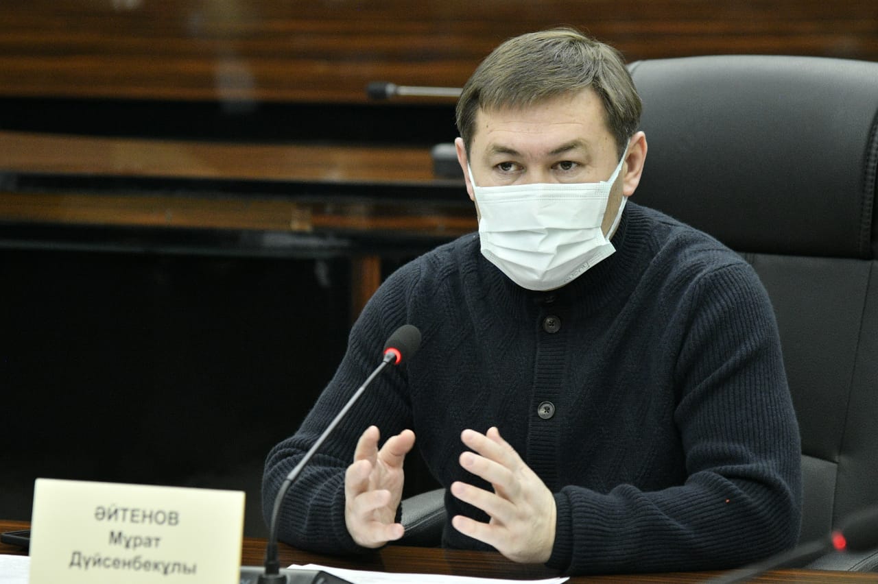 Мұрат Әйтенов Әл-Фараби ауданының белсенділерімен кездесті