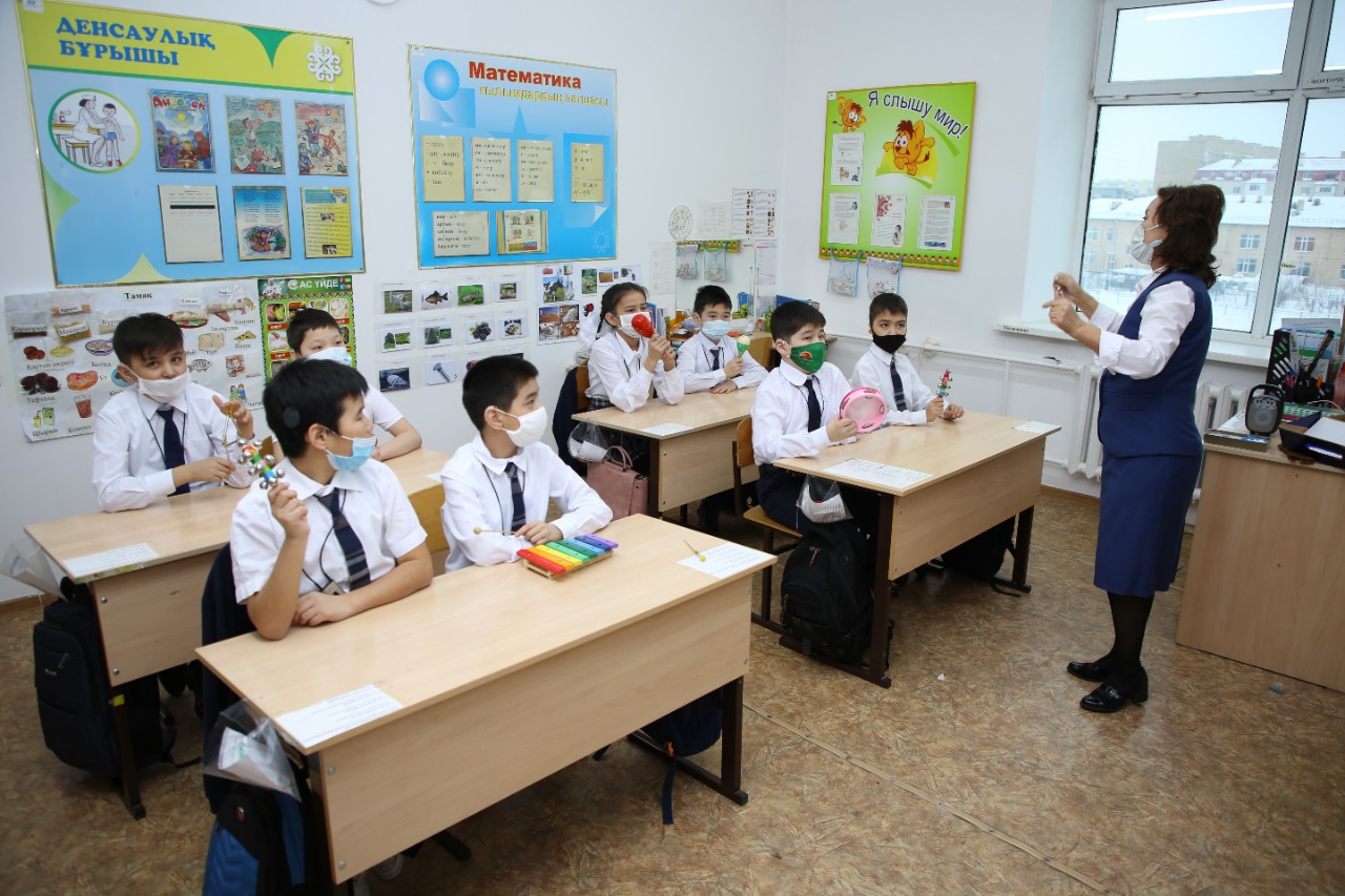 Мылқауларға арналған музыка сабағы