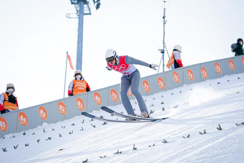 Қысқы Олимпиада: Шыңғыс Ракпаров үлкен трамплинде секіруден 38-орын алды