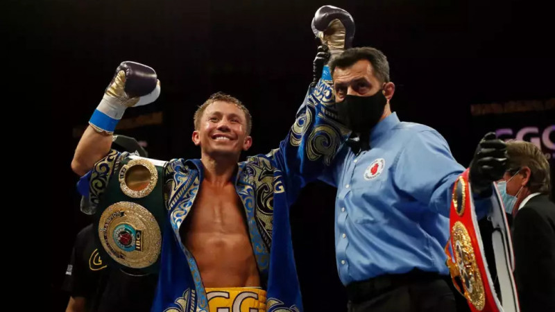 Головкин жаттығуға кірісті