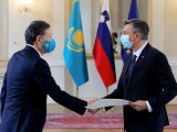 Қазақстан Елшісі Словения Президентіне сенім грамоталарын тапсырды