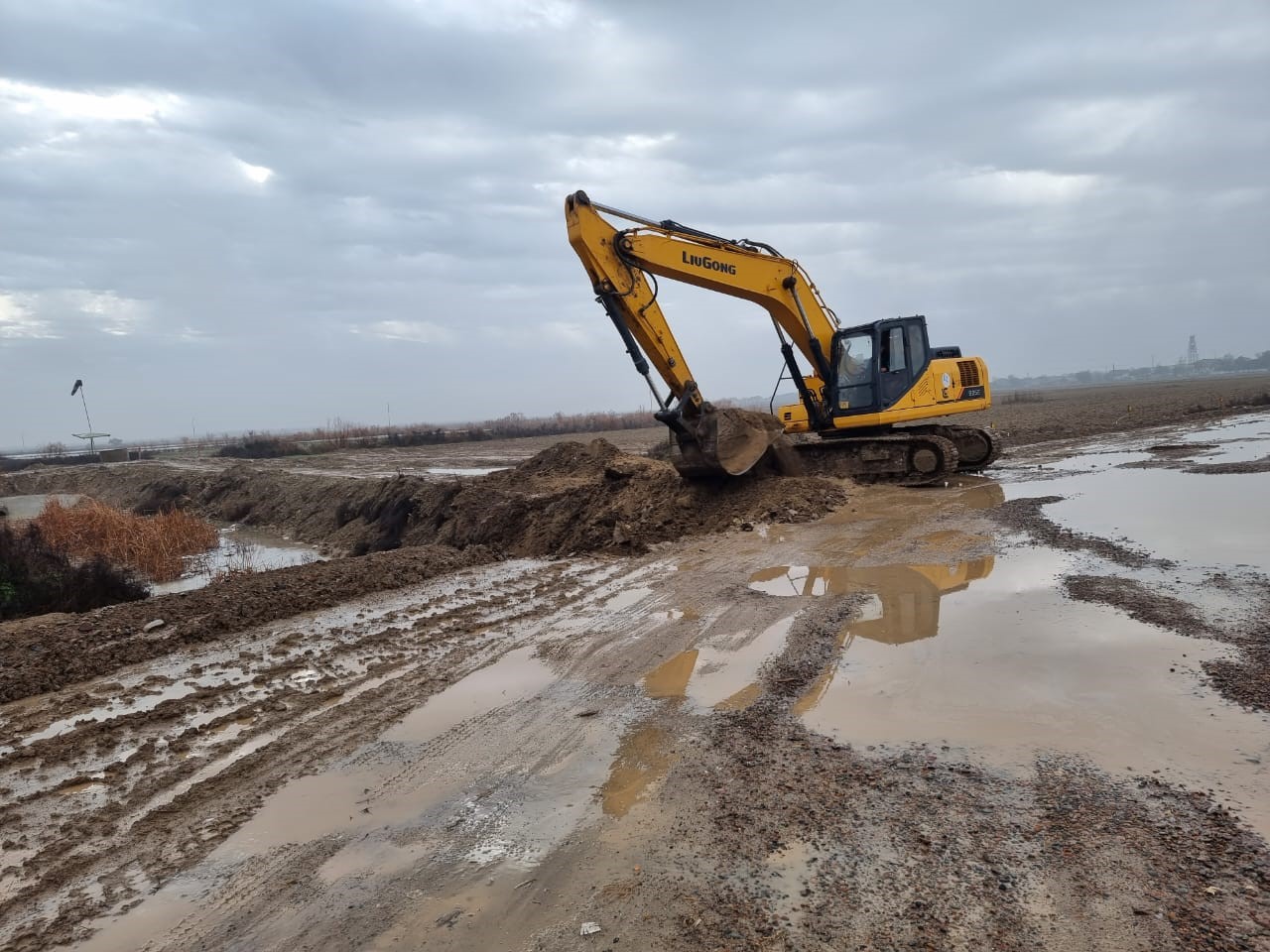 Атакентте су басу қаупі туындады