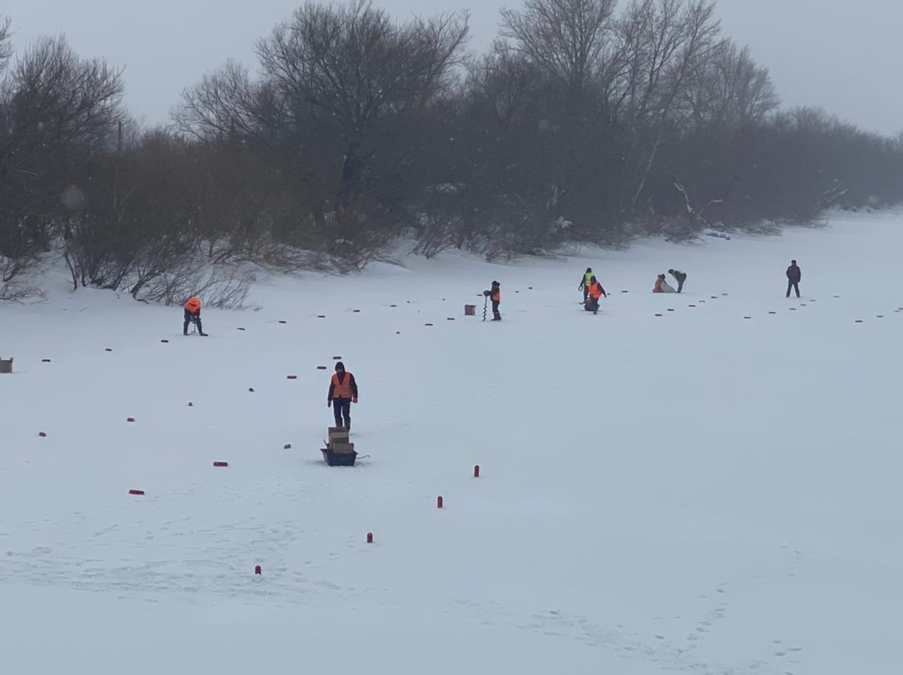Мұз жару жұмыстары басталды