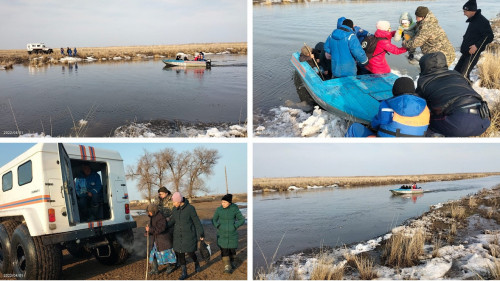 Тасқын судан 25 үйге су кіріп, халық көшірілді