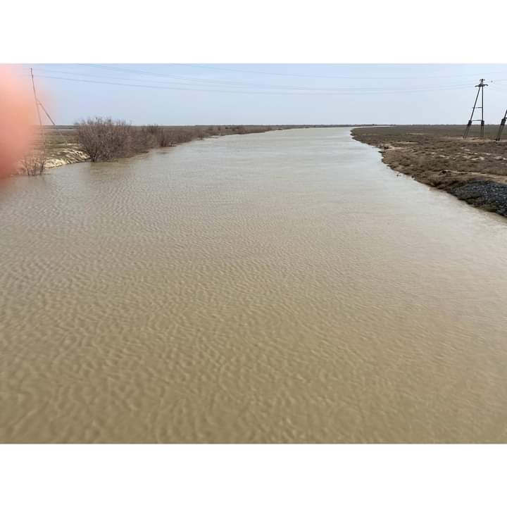 Ойылға су келіп жатыр