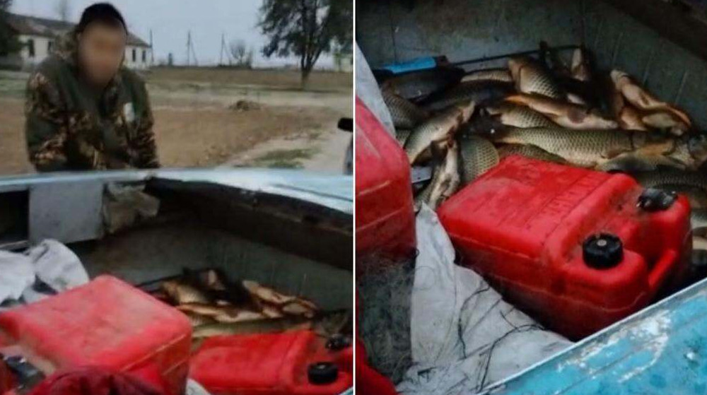 Түркістан облысында браконьерлерден 150 кг балық тәркіленді