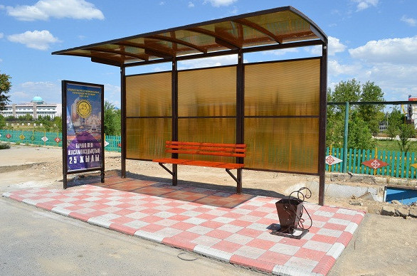 Түркістанда 100 жаңа аялдама орнатылады