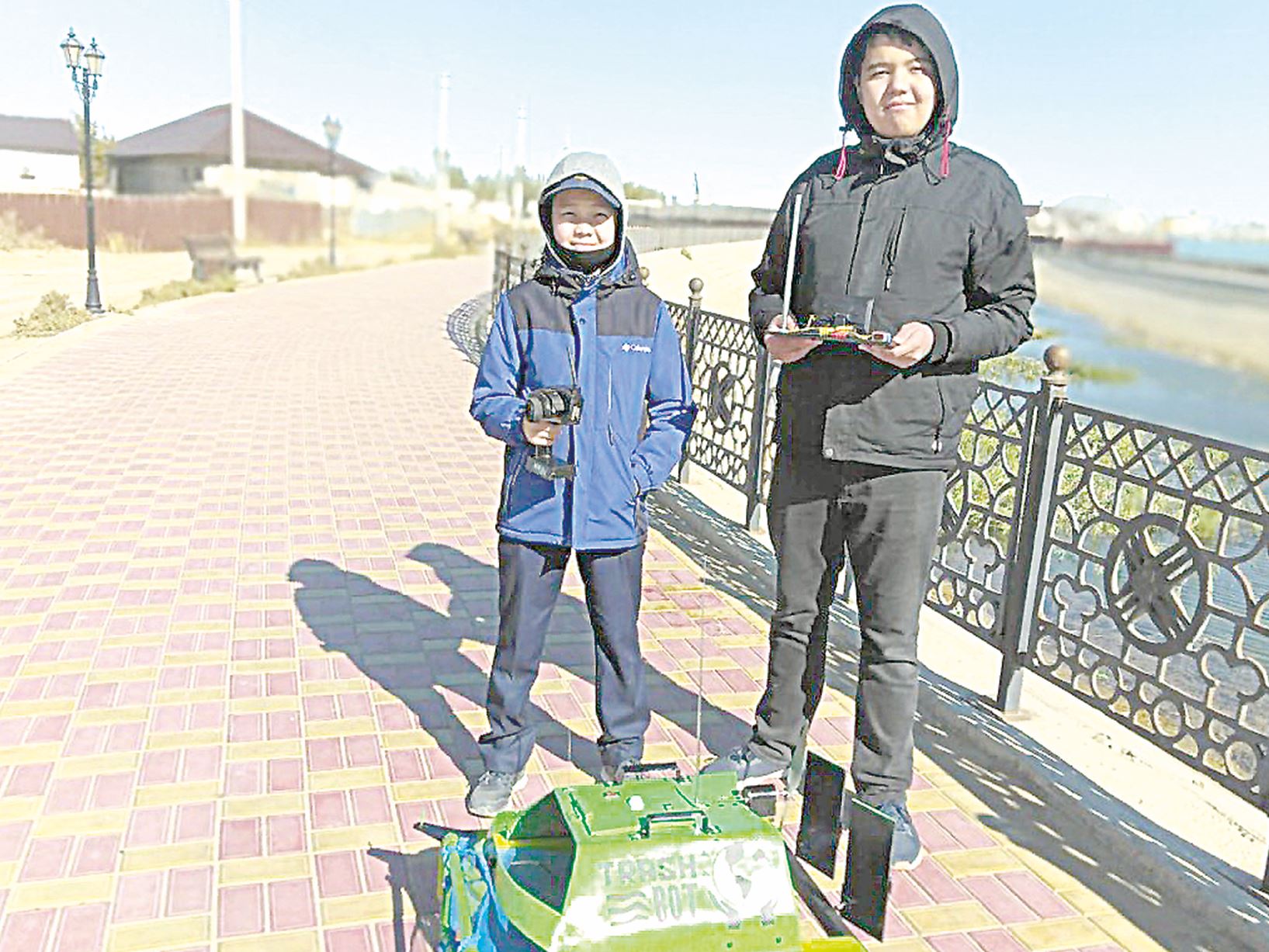 Қоқыс «жейтін» робот