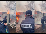 Петропавлдықтар өрт сөндіруге көмектескен полицейлерге алғыс білдірді