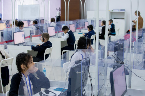 «Мың бала» Ұлттық зияткерлік олимпиадасының II кезеңі өтіп жатыр