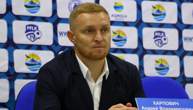 «Қызылжар» клубының бас бапкері қызметінен кетті