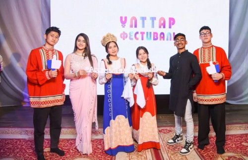 «Ұлттар фестивалінде» студенттер сайысты