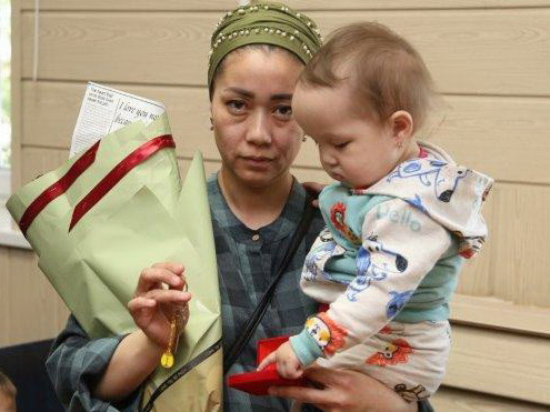 Көпбалалы отбасына көмек берілді