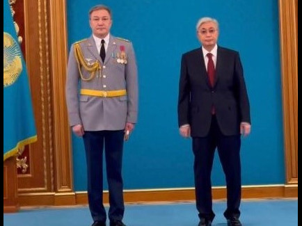 Қарағанды облысының бас полицейі генерал шенін алды