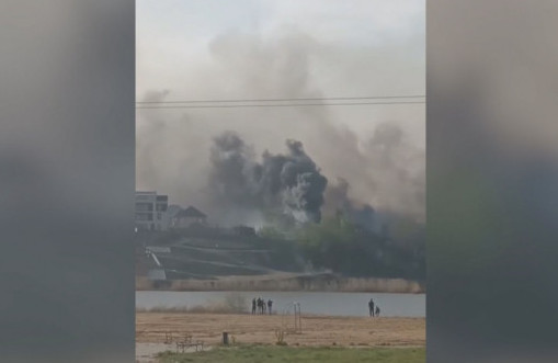 Қостанай жағалауынан өрт шықты