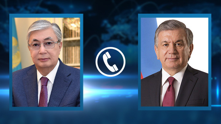 Мемлекет басшысы Өзбекстан Президенті Шавкат Мирзиёевпен телефон арқылы сөйлесті