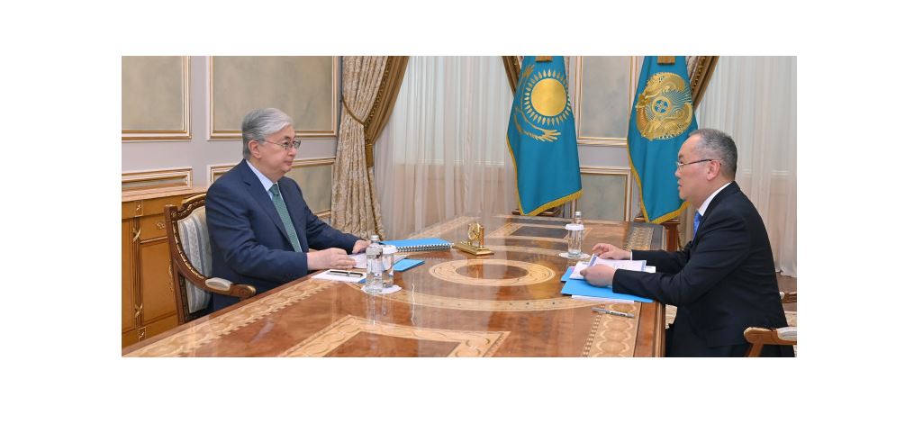 Президент Қаржылық мониторинг агенттігінің төрағасын қабылдады