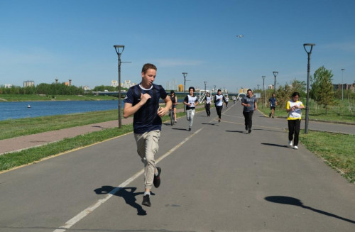 Елордада жеңіл атлетикадан марафон ұйымдастырылды