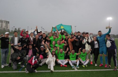 Еуропа қазақтарының арасында футболдан жарыс өтті