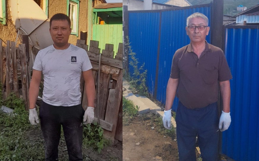 Ұлттық ұлан сержанты мен мектеп мұғалімі бір адамды өрттен құтқарды