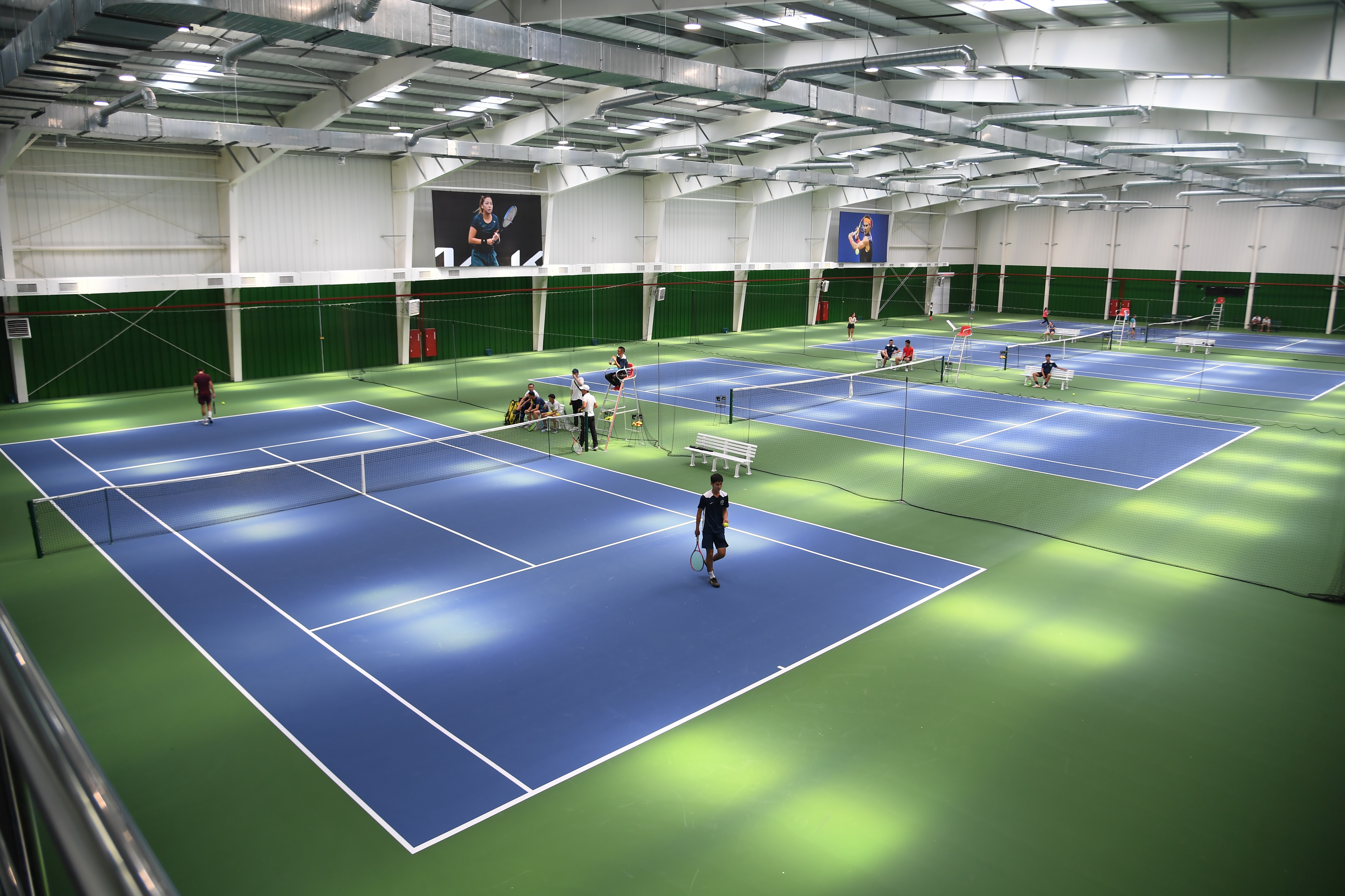 Теннис орталығы ашылды