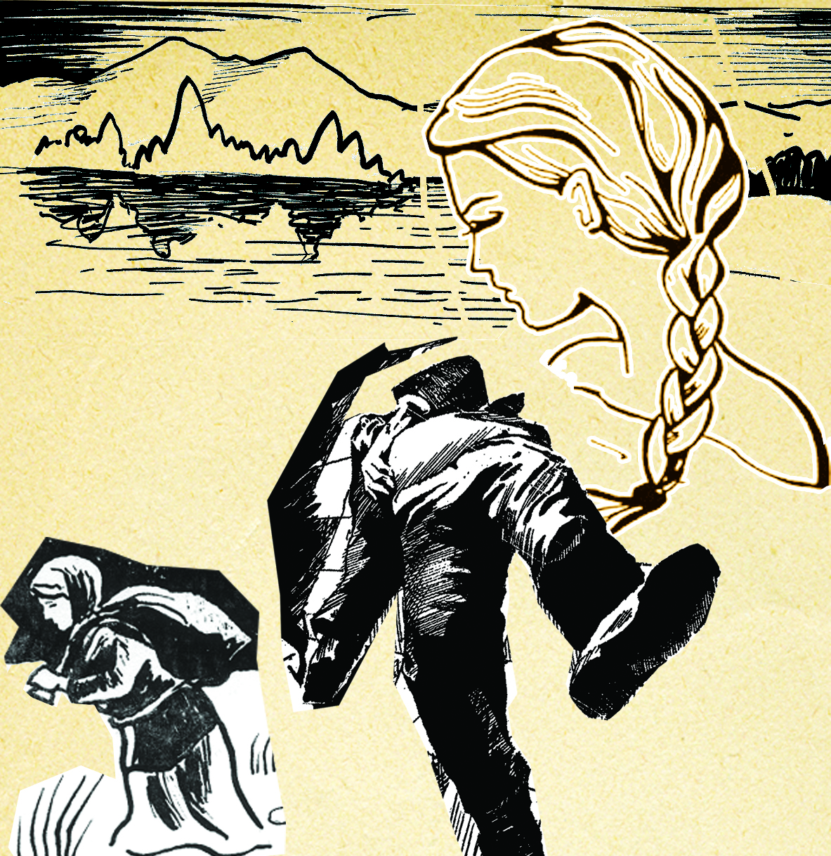 Бір-ақ күнде шашы ағарған келін