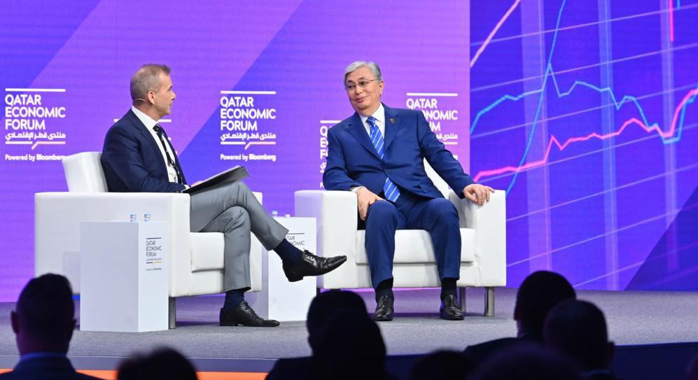 Қ.Тоқаев Ресей-Украина қақтығысын бейбіт жолмен реттеуге қатысты пікір білдірді