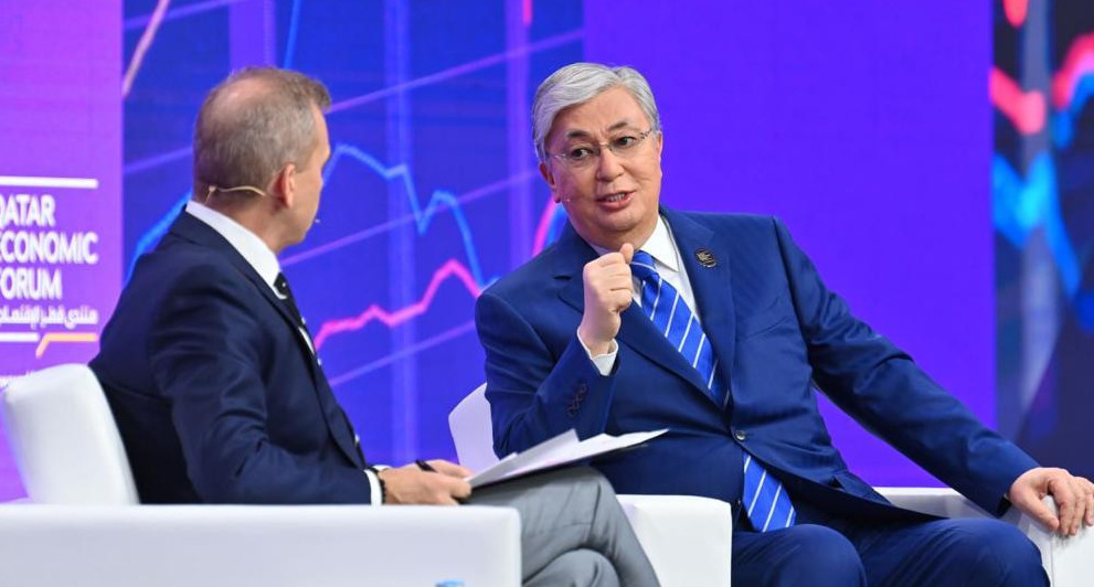 Президент Қатар экономикалық форумының арнайы панельдік сессиясына қатысты