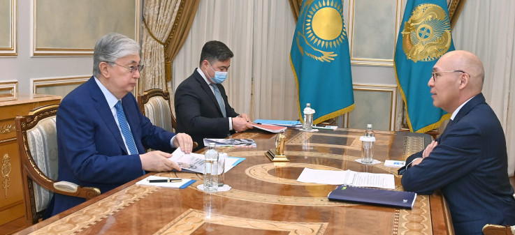 Президент АХҚО басқарушысы Қайрат Келімбетовті қабылдады