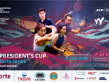 Теннисшілер «Президент кубогында» бақ сынайды