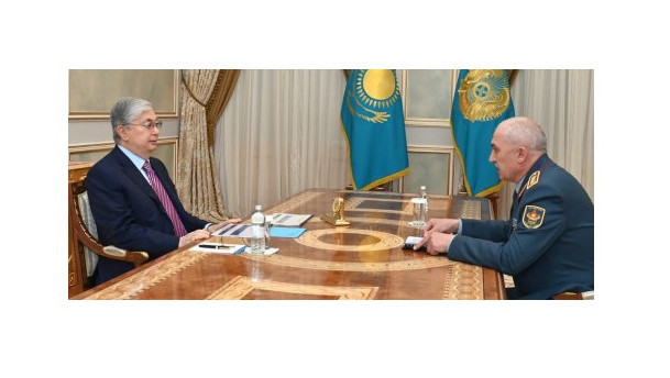Президент Қорғаныс министрі Руслан Жақсылықовты қабылдады