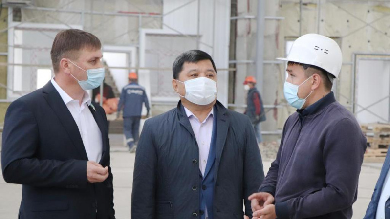 Озық өндіріс орнында болды