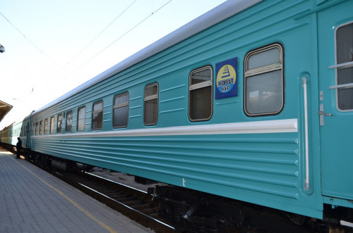 Жолаушылар пойызына тексеріс жүргізілуде