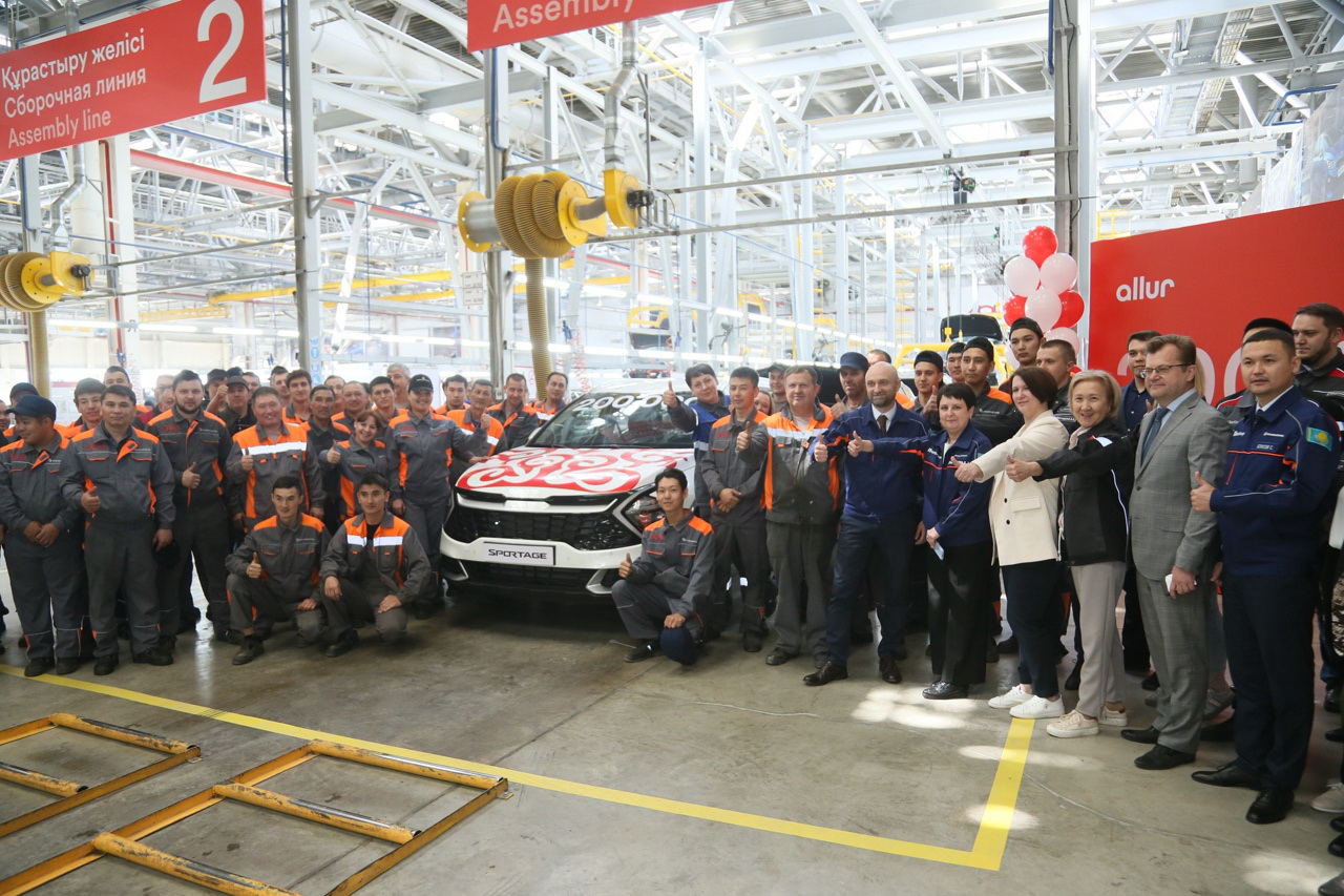 200 мыңыншы автокөлік шықты