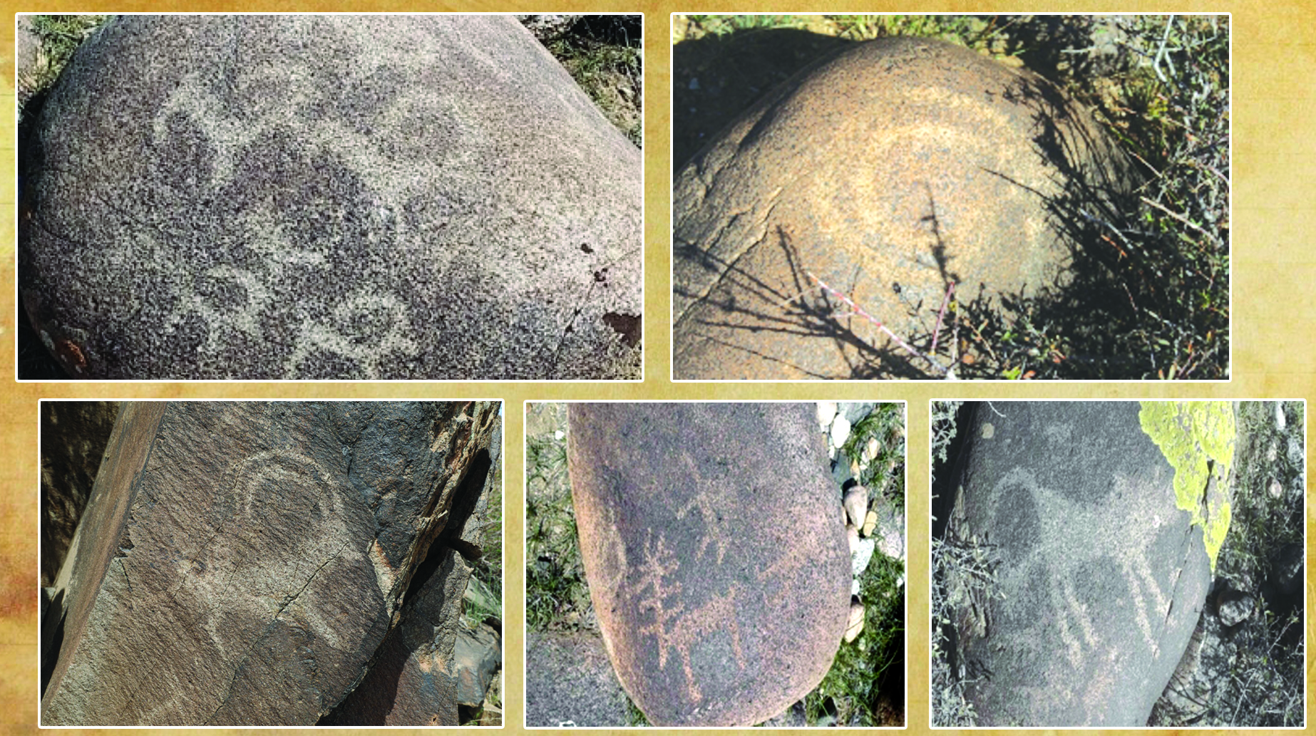 Тасқа қашалған таңбалар