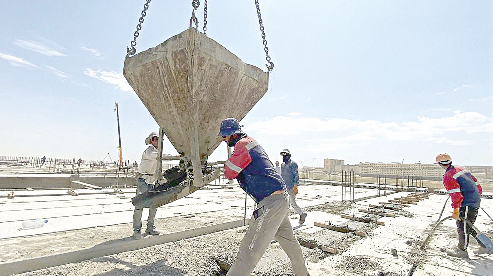 Ақтауда көтерме-тарату орталығының құрылысы жүруде