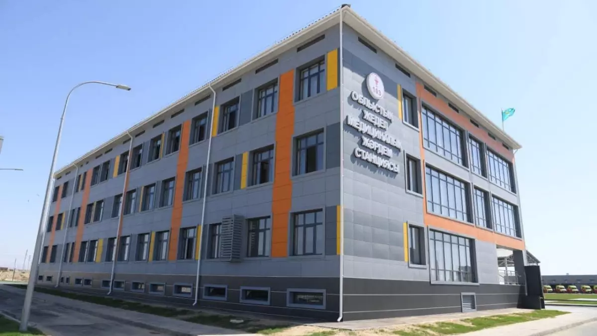 Түркістанда заманауи жедел жәрдем орталығы бой көтерді