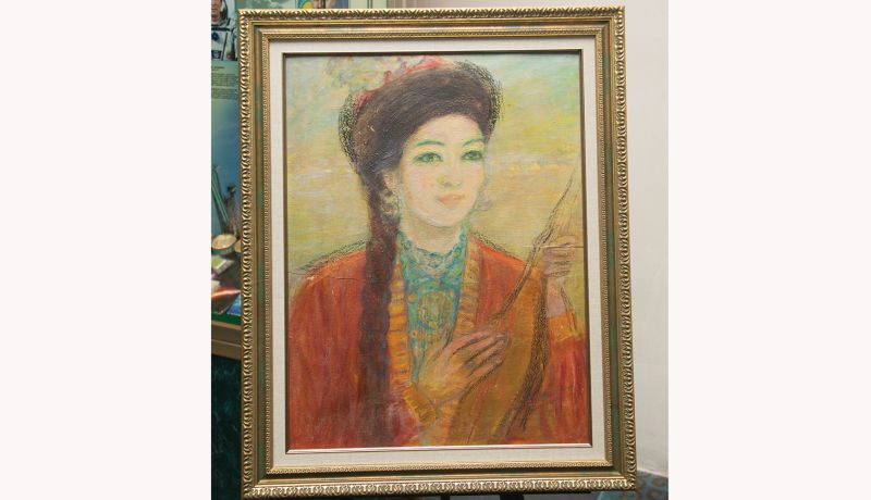 Ақын Сараның портреті