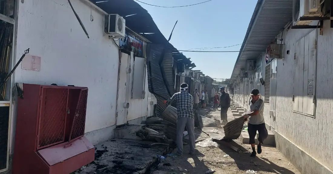 Мыңнан астам сауда нүктесі өрттен жапа шекті