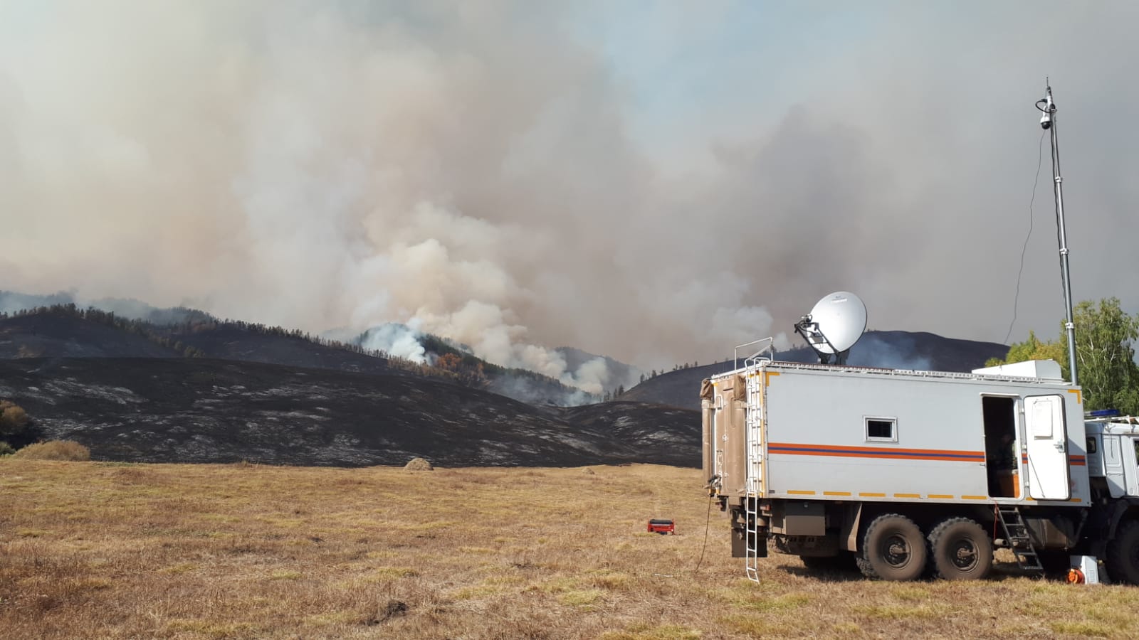 Марқакөлден өрт шықты