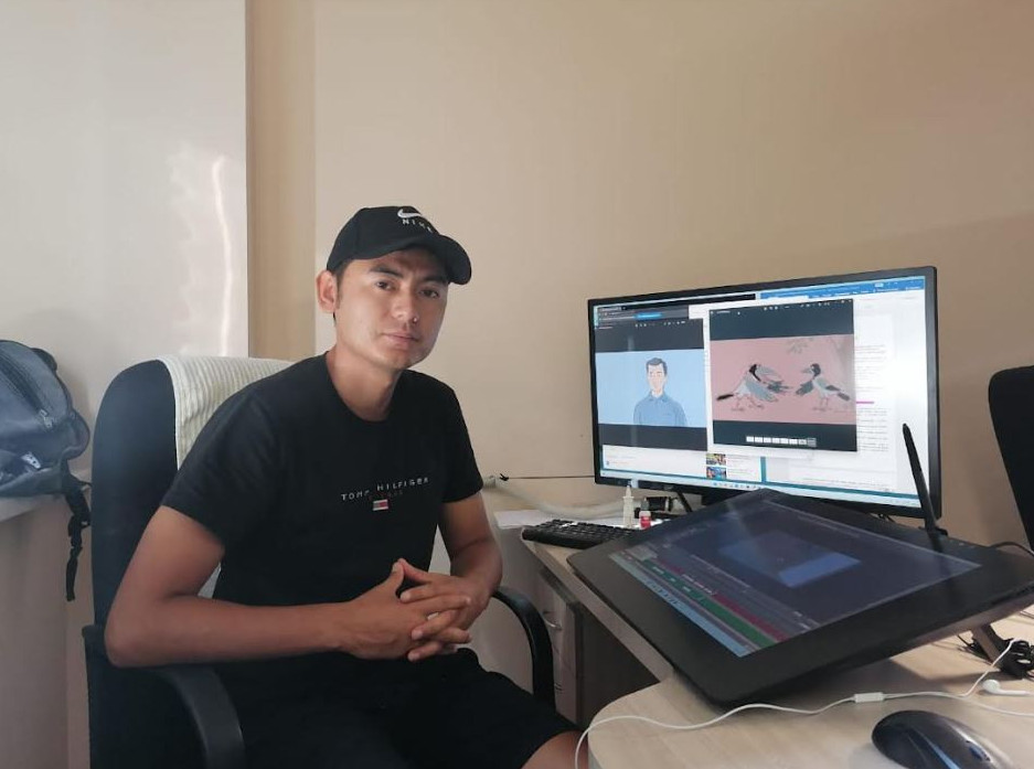 Әмен Қайдаров туралы анимациялық фильм түсіріліп жатыр