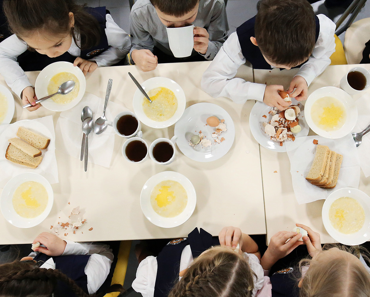 Оқушылар дұрыс тамақтанбайды