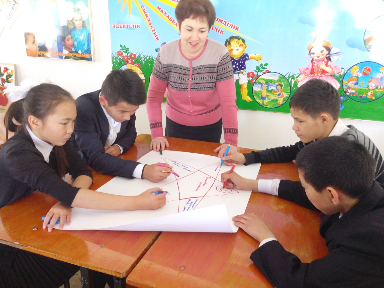 Оқушы жүрегіне жол тапқан