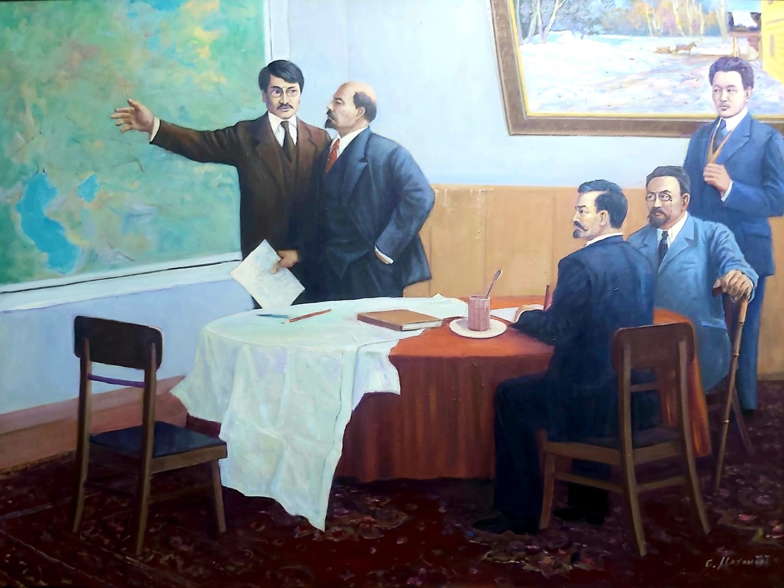 Тұтастықты ту еткен сурет