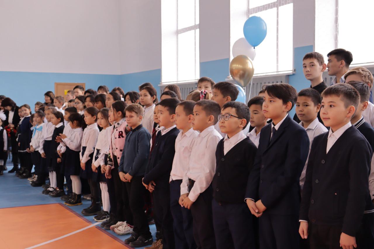 Степной кентіндегі жаңа мектеп қолданысқа берілді