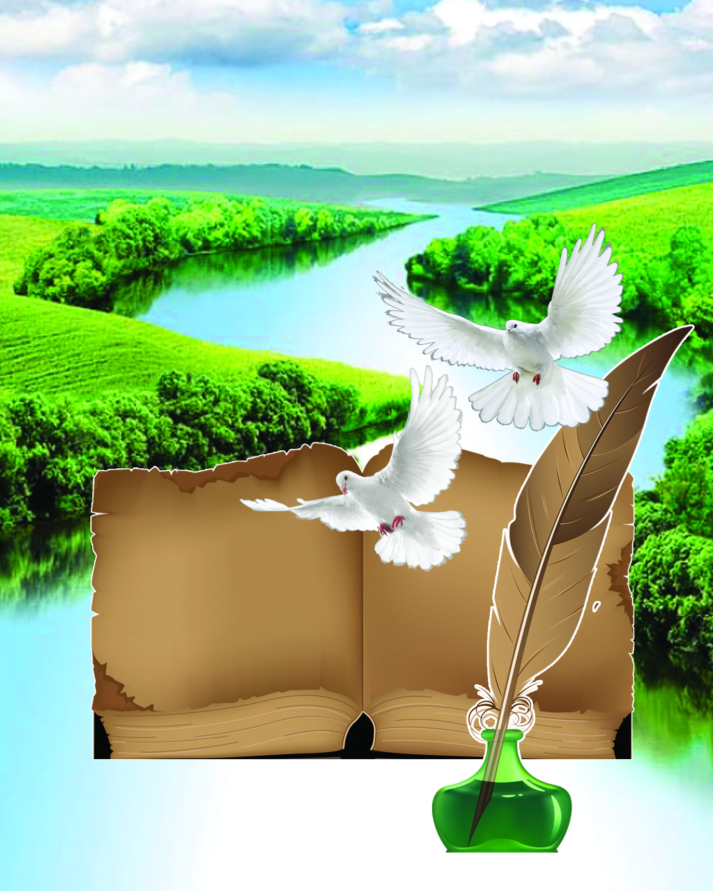 Ақ Еділдің сағасы – Ақ Жайықтың жағасы...