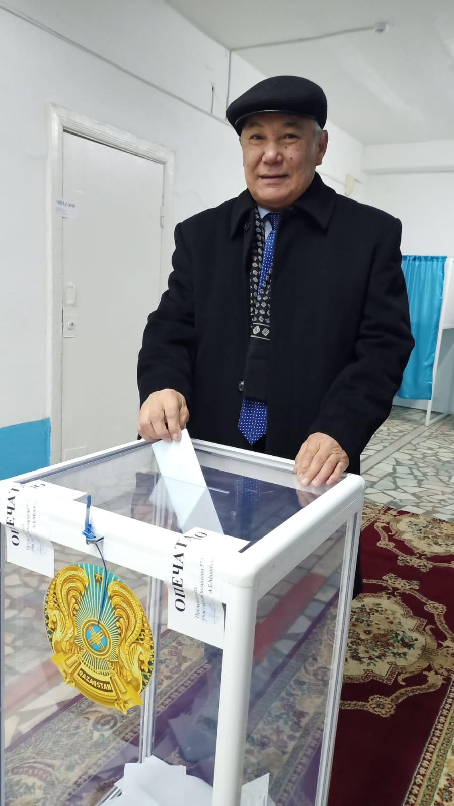 Еңбек Ері: Жастардың белсенділігін көріп қуандым